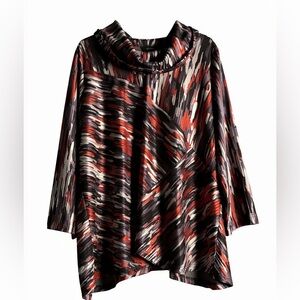 New Ali Miles Cowl Neck Top